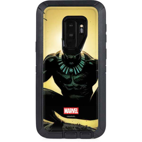Marvel Black Panther TChalla King of Wakanda Otterbox Defender Galaxy Skin