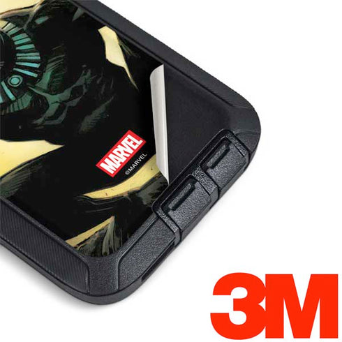 Marvel Black Panther TChalla King of Wakanda Otterbox Defender Galaxy Skin