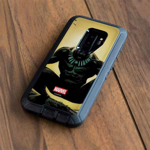 Marvel Black Panther TChalla King of Wakanda Otterbox Defender Galaxy Skin