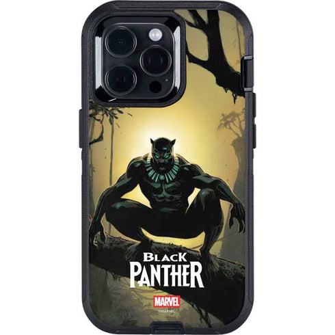 Marvel Black Panther TChalla King of Wakanda Otterbox Defender iPhone Skin