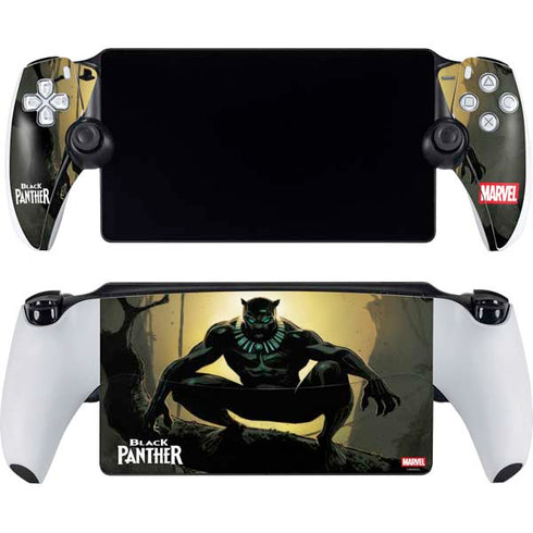 Marvel Black Panther TChalla King of Wakanda PlayStation Portal Remote Player Skin