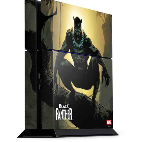 Marvel Black Panther TChalla King of Wakanda PS4 Console Skin