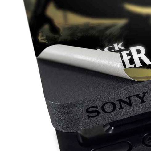 Marvel Black Panther TChalla King of Wakanda PS4 Pro Console Skin