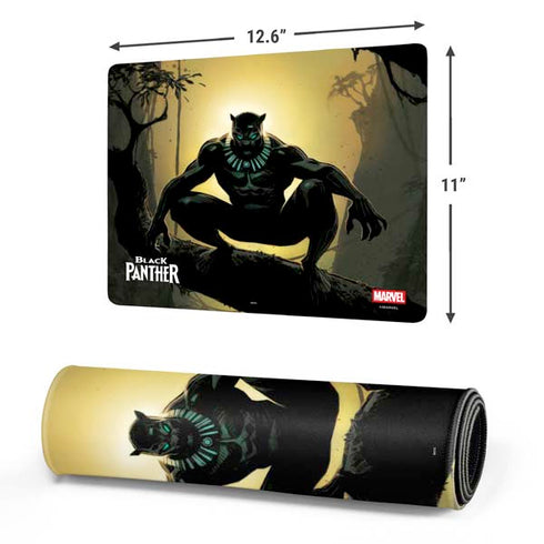 Marvel Black Panther TChalla King of Wakanda Gaming Mouse Pad