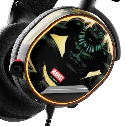 Marvel Black Panther TChalla King of Wakanda SteelSeries Arctis 5 Skin