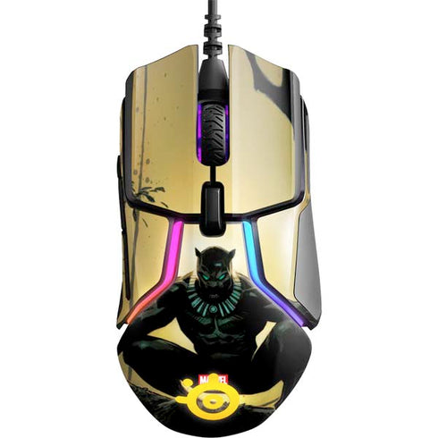 Marvel Black Panther TChalla King of Wakanda SteelSeries Rival 600 Gaming Mouse Skin