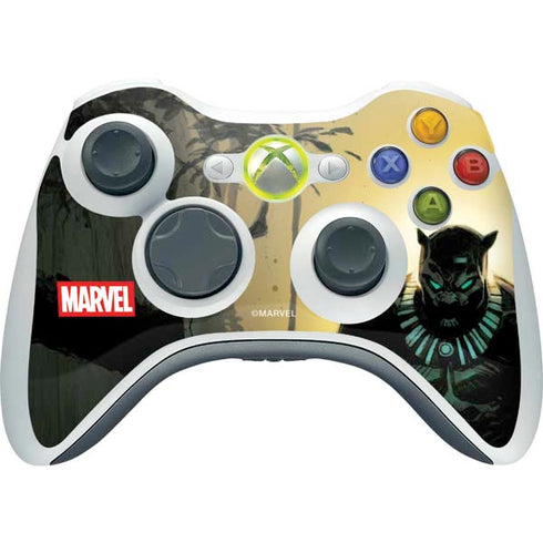 Marvel Black Panther TChalla King of Wakanda Xbox 360 Wireless Controller Skin