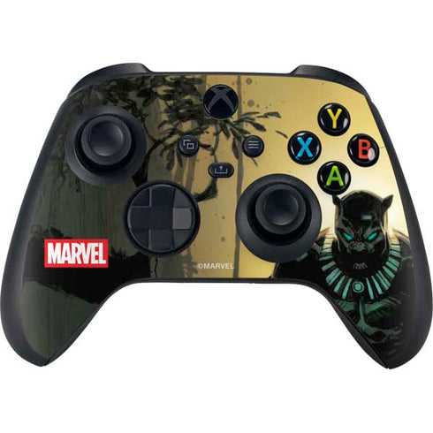 Marvel Black Panther TChalla King of Wakanda Xbox Series X Controller Skin