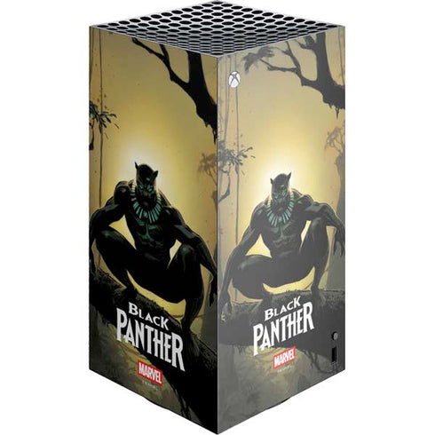 Marvel Black Panther TChalla King of Wakanda XBox Series X Digital Edition Console Skin
