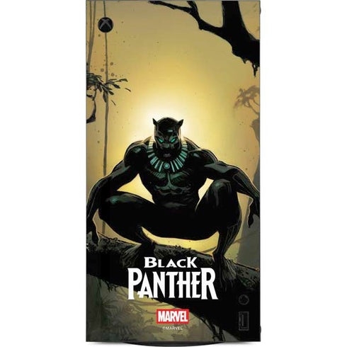 Marvel Black Panther TChalla King of Wakanda XBox Series X Digital Edition Console Skin