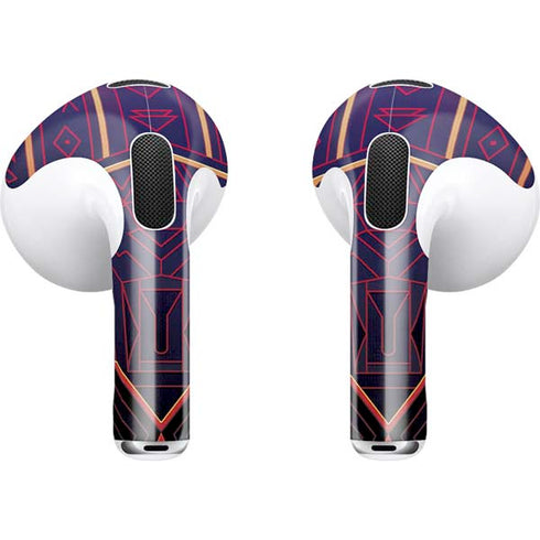Marvel Black Panther Wakanda Salute Apple AirPods (3rd Gen 2021) Skin