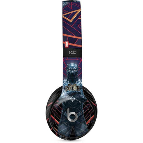 Marvel Black Panther Wakanda Salute Beats Solo 2 Wired Skin