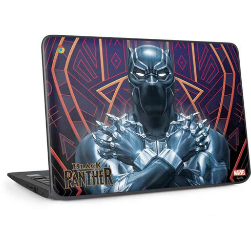 Marvel Black Panther Wakanda Salute HP Chromebook Skin