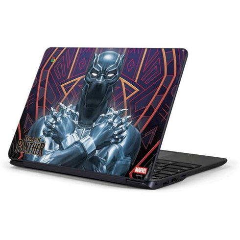 Marvel Black Panther Wakanda Salute Samsung Chromebook Skin