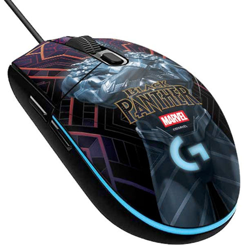 Marvel Black Panther Wakanda Salute G203 Prodigy RGB Wired Gaming Mouse Skin
