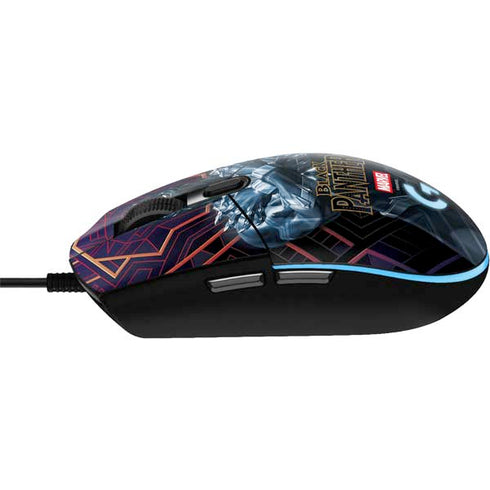Marvel Black Panther Wakanda Salute G203 Prodigy RGB Wired Gaming Mouse Skin