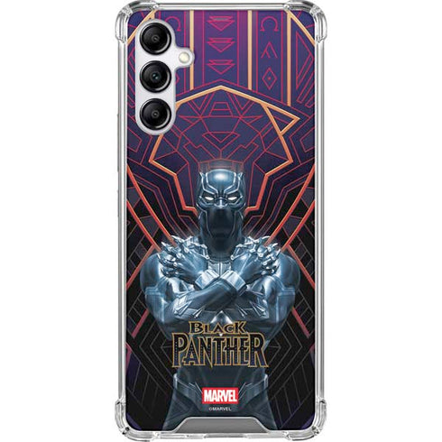 Marvel Black Panther Wakanda Salute Galaxy A14 5G Clear Case