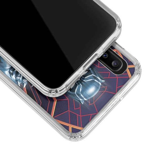 Marvel Black Panther Wakanda Salute Galaxy A20 Clear Case