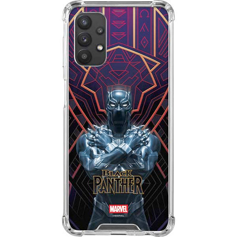 Marvel Black Panther Wakanda Salute Galaxy A32 5G Clear Case
