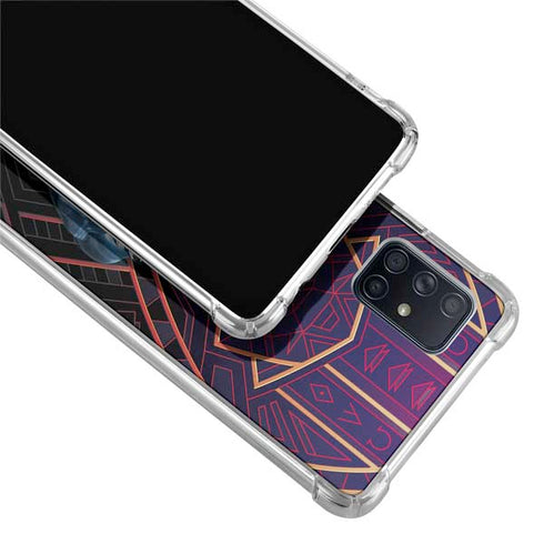 Marvel Black Panther Wakanda Salute Galaxy A51 5G Clear Case