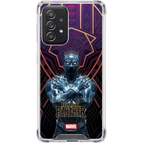 Marvel Black Panther Wakanda Salute Galaxy A52 5G Clear Case