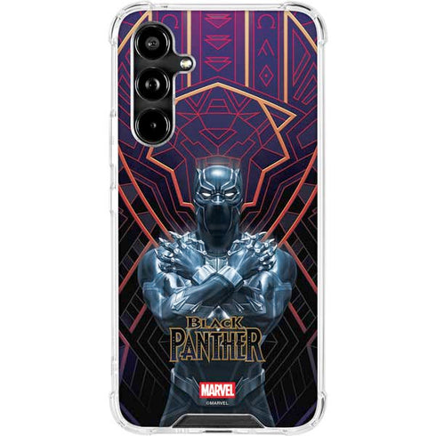Marvel Black Panther Wakanda Salute Galaxy A54 5G Clear Case