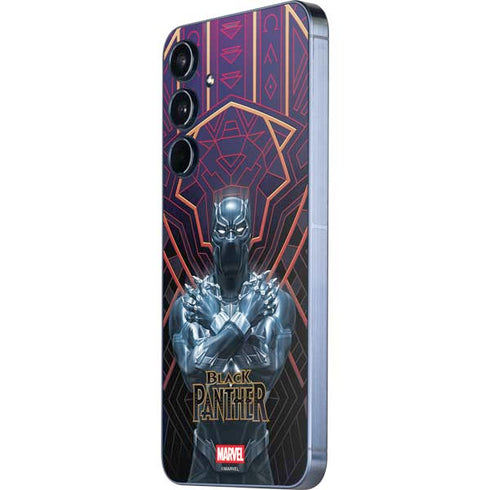 Marvel Black Panther Wakanda Salute Galaxy A55 5G Skin