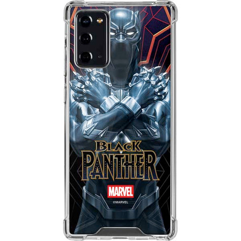 Marvel Black Panther Wakanda Salute Galaxy Note20 5G Clear Case