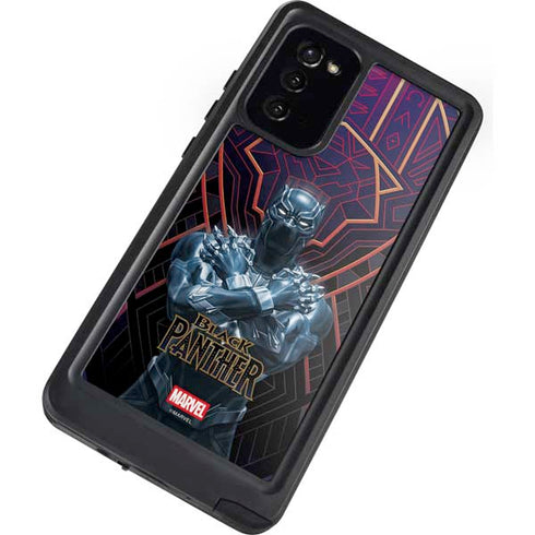 Marvel Black Panther Wakanda Salute Galaxy Note20 5G Waterproof Case