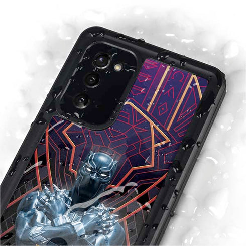 Marvel Black Panther Wakanda Salute Galaxy Note20 5G Waterproof Case