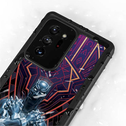 Marvel Black Panther Wakanda Salute Galaxy Note20 Ultra 5G Waterproof Case