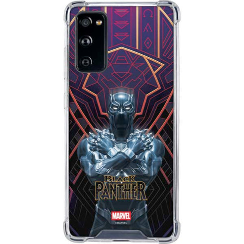 Marvel Black Panther Wakanda Salute Galaxy S20 FE Clear Case