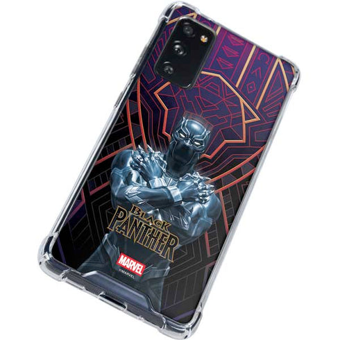 Marvel Black Panther Wakanda Salute Galaxy S20 FE Clear Case