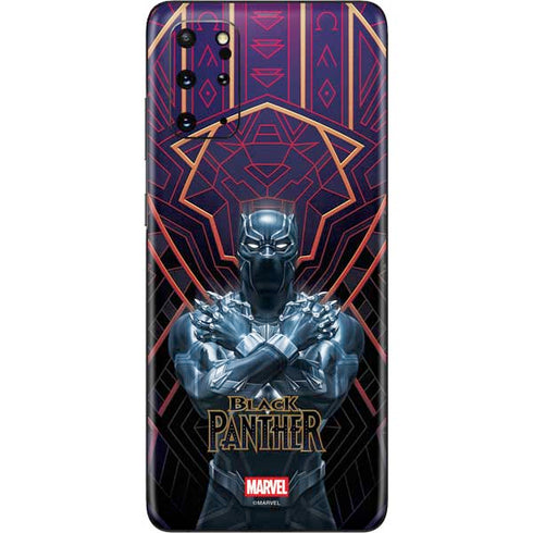 Marvel Black Panther Wakanda Salute Galaxy S20 Plus Skin