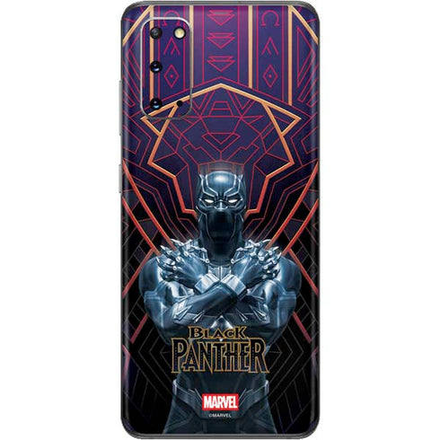Marvel Black Panther Wakanda Salute Galaxy S20 Skin