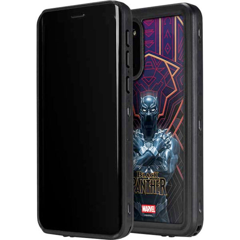 Marvel Black Panther Wakanda Salute Galaxy S20 Waterproof Case