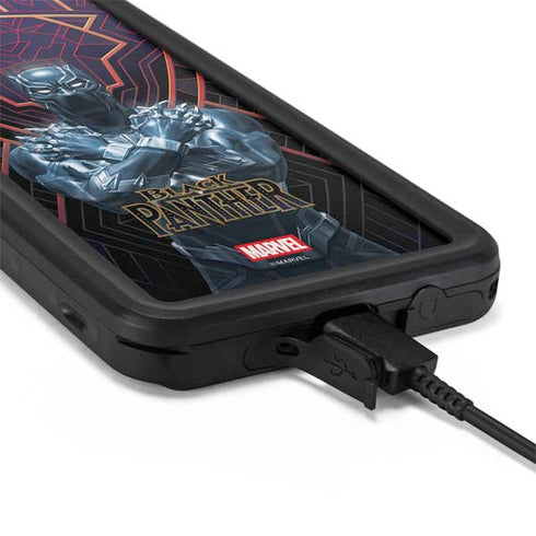 Marvel Black Panther Wakanda Salute Galaxy S20 Waterproof Case