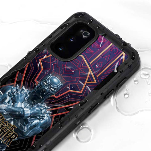Marvel Black Panther Wakanda Salute Galaxy S20 Waterproof Case