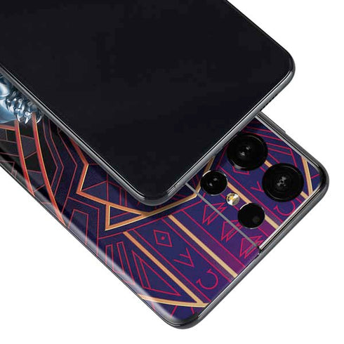 Marvel Black Panther Wakanda Salute Galaxy S21 Ultra 5G Skin