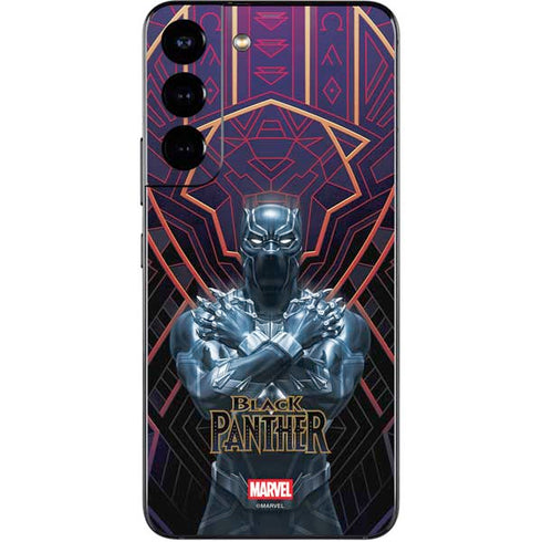 Marvel Black Panther Wakanda Salute Galaxy S22 Skin