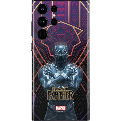 Marvel Black Panther Wakanda Salute Galaxy S22 Ultra Skin