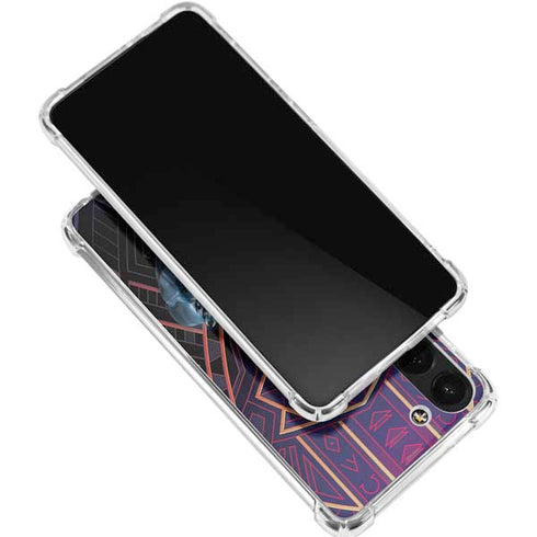 Marvel Black Panther Wakanda Salute Galaxy S23 Clear Case