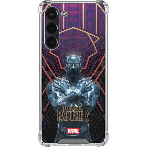 Marvel Black Panther Wakanda Salute Galaxy S23 FE Clear Case