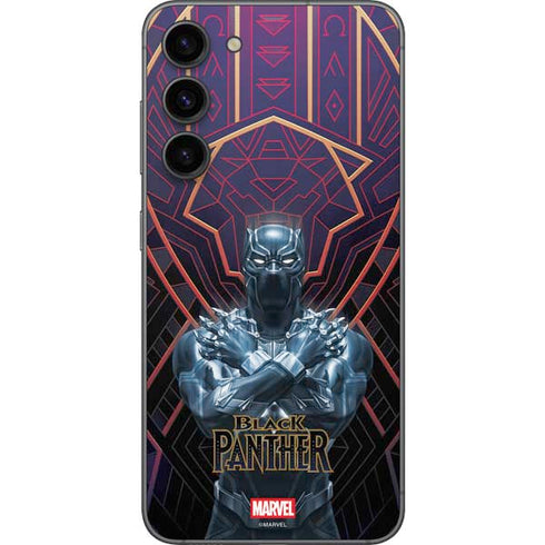 Marvel Black Panther Wakanda Salute Galaxy S23 Plus Skin