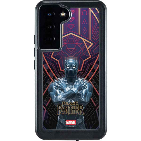 Marvel Black Panther Wakanda Salute Galaxy S23 Plus Waterproof Case