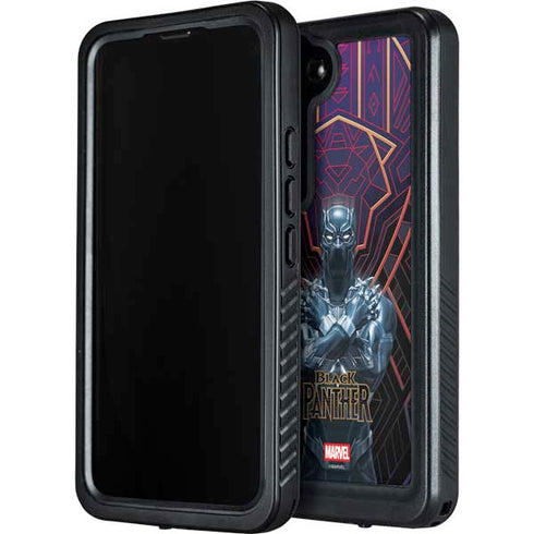 Marvel Black Panther Wakanda Salute Galaxy S23 Waterproof Case