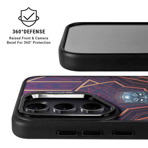 Marvel Black Panther Wakanda Salute Galaxy S24 Kickstand Case