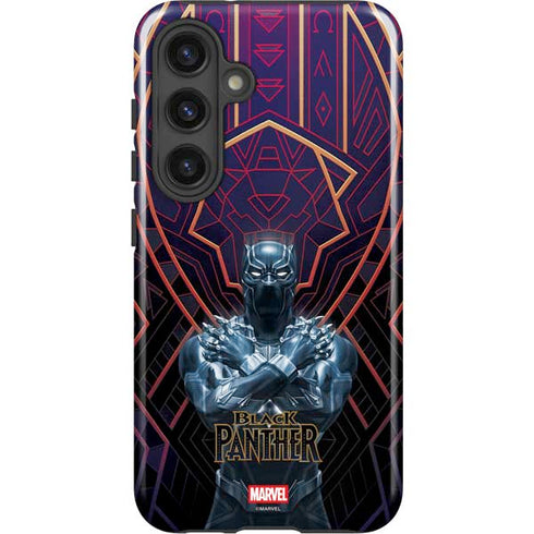 Marvel Black Panther Wakanda Salute Galaxy S24 Plus Impact Case