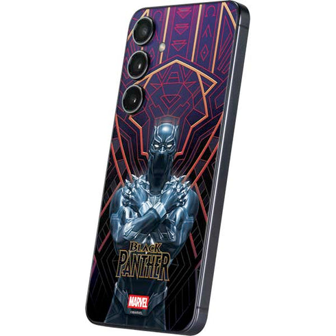 Marvel Black Panther Wakanda Salute Galaxy S24 Plus Skin