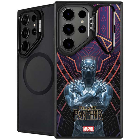 Marvel Black Panther Wakanda Salute Galaxy S24 Ultra Kickstand Case